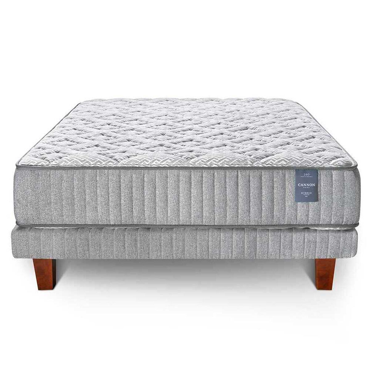 Cama Europea Cannon King Hybrid Visco