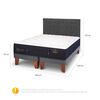 Cama Europea CIC Base Dividida King Premium + Respaldo Eufrates