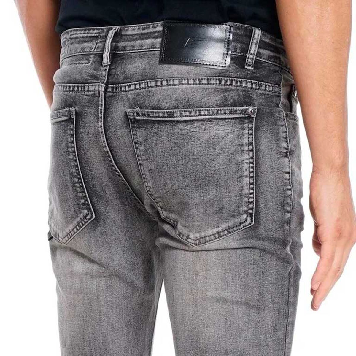 Jeans Skinny Tiro Bajo Hombre Ellus