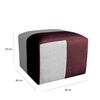 Sofa + 2 Pouff A&M Home Benjamin Gris Negro