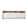 Rack TV Colb&uacute;n + Buffet CIC Olmo Blanco