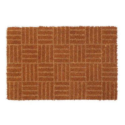 Limpiapiés Idetex Coco Pattern 40 x 60 cm Café