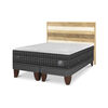 Cama Europea CIC 2 Plazas Lux + 1 Respaldo Loira