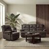 Juego de Living Rosen Jarrie 3-1 Cuerpos Gris