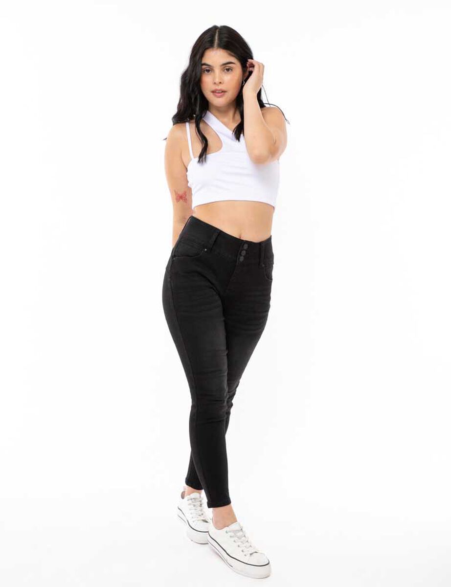 Jeans Skinny Push Up  Mujer Icono