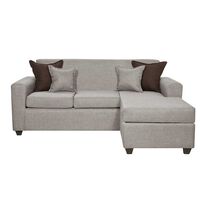 Sofá Seccional Black Factory Don Juan 4 Cuerpos Beige