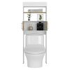Mueble Optimizador TuHome Bath Bi Color Blanco Duna 2 Puertas