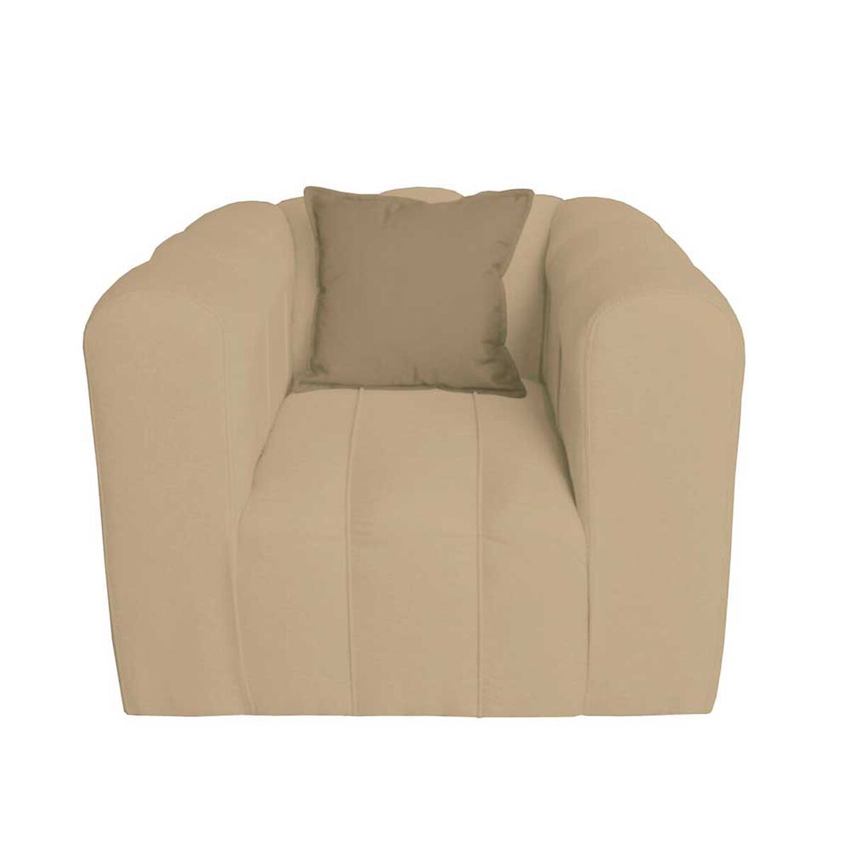 Juego de Living A&M Home Leonol 3,1,1 Cuerpos Beige