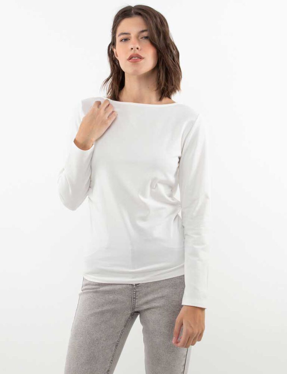 Polera Manga Larga Mujer Zibel