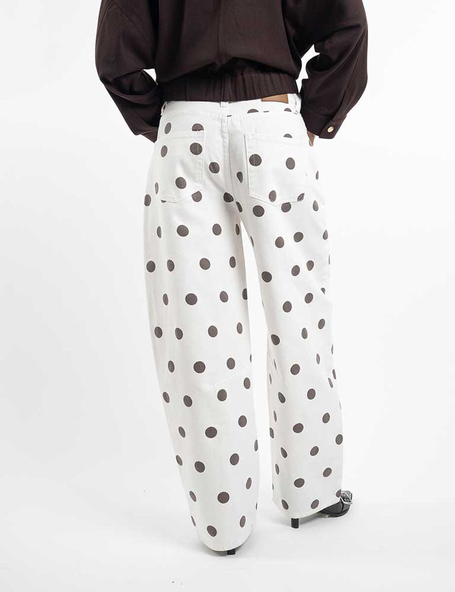 Jeans Polka Dots Mujer Icono