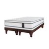 Cama Europea Flex 2 Plazas Majesty Base Dividida