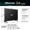 Smart TV QLED 40" Hisense FHD VIDAA 40Q4SV