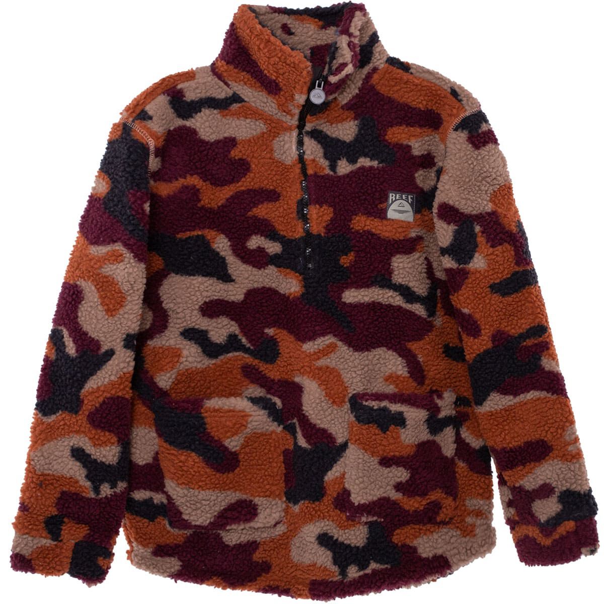 Polerón Cerrado Camuflaje de Algodón Niño Reef