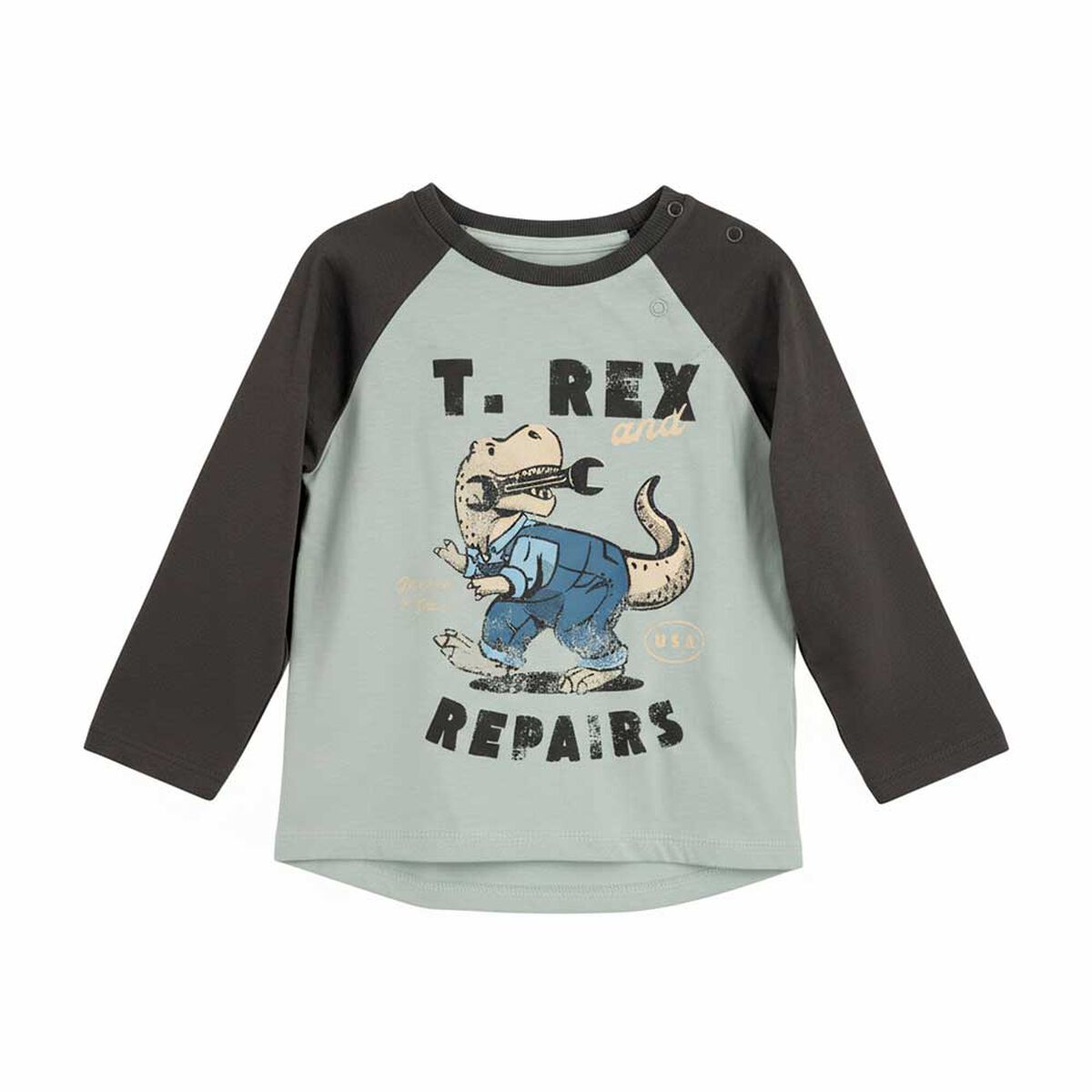 Polera Manga Larga Bebo Chess Baby