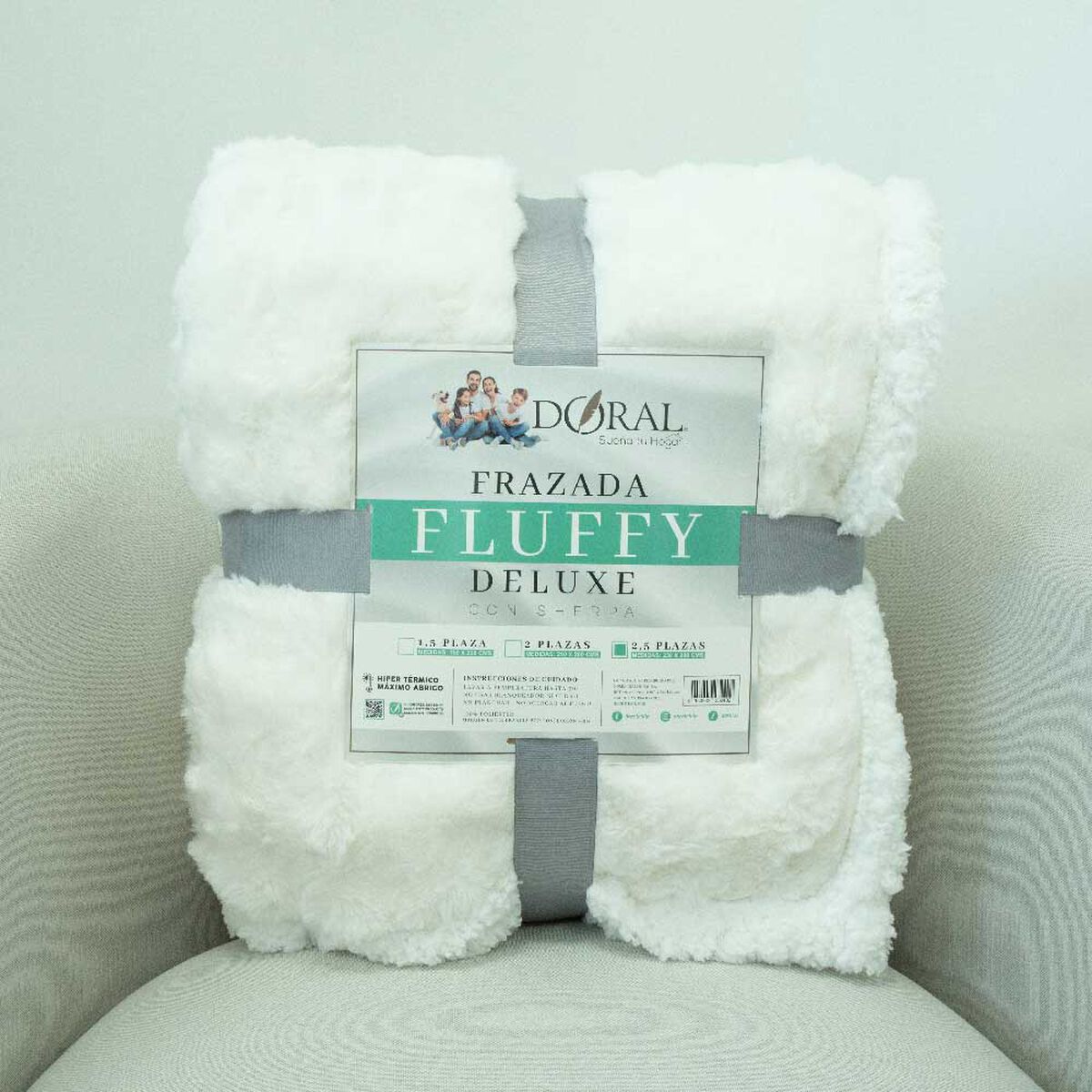 Frazada Doral King Fluffly Sherpa D9
