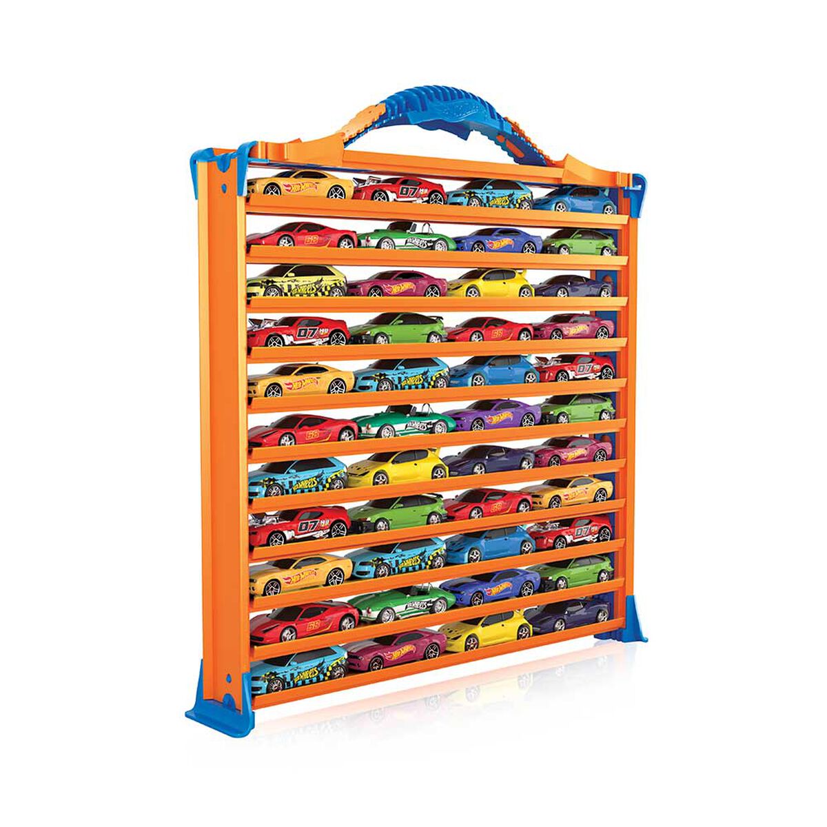Car Case Racks and Tracks Hotwheels