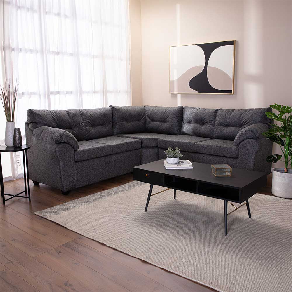 Sofá Seccional Muebles MPR New Alerce 5 Gris