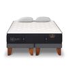 Cama Europea CIC Base Dividida 2 Plazas Premium + 2 Almohadas Viscoelásticas
