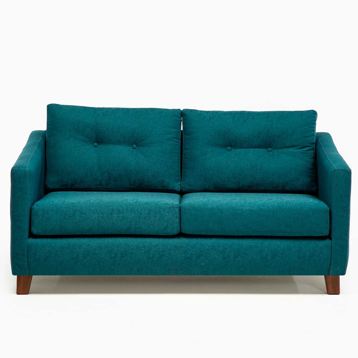 Juego de Living Barra Design Elena Sofá 2 Cuerpos + Dos Sillones 1 Cuerpo Petróleo