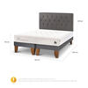 Cama Europea CIC Base Dividida 2 Plazas Cocopedic