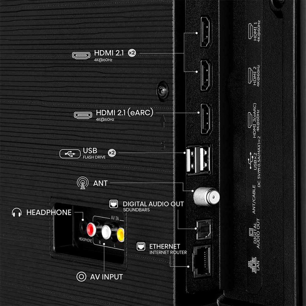 Smart TV LED 43" Hisense 4K UHD VIDAA 43A6N