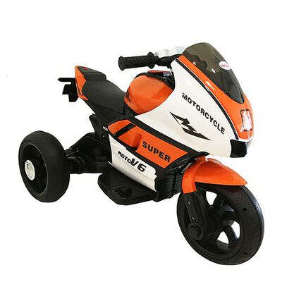 Moto Eléctrica Naranja Bebesit