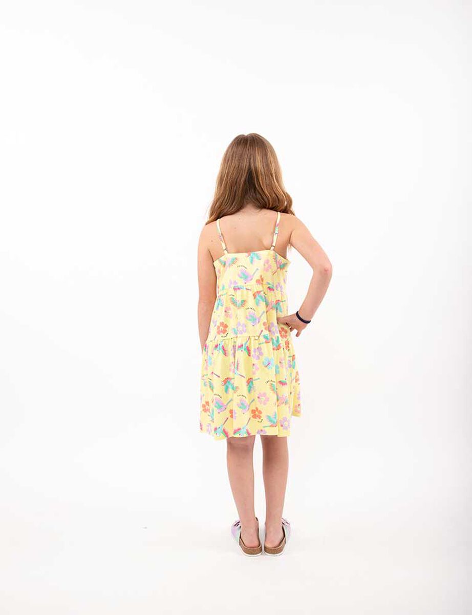 Vestido de Algodón Niña Chess