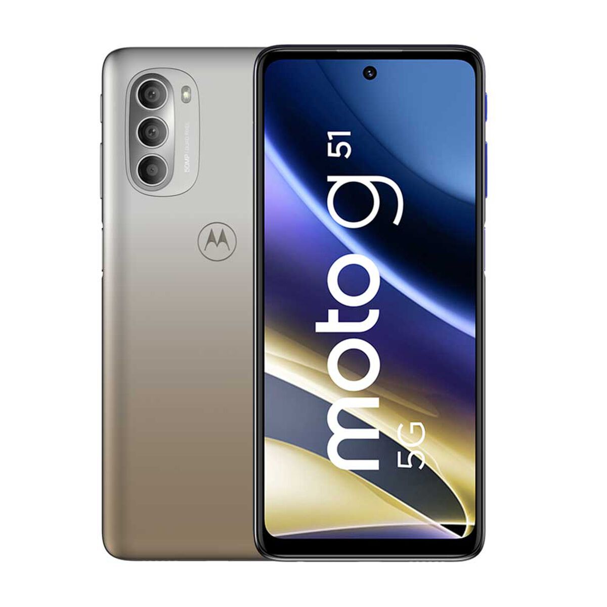Celular Motorola Moto G51 5G 128GB 6,78" Dorado Liberado