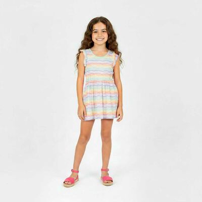Vestido sin Mangas Ni&ntilde;a Chess
