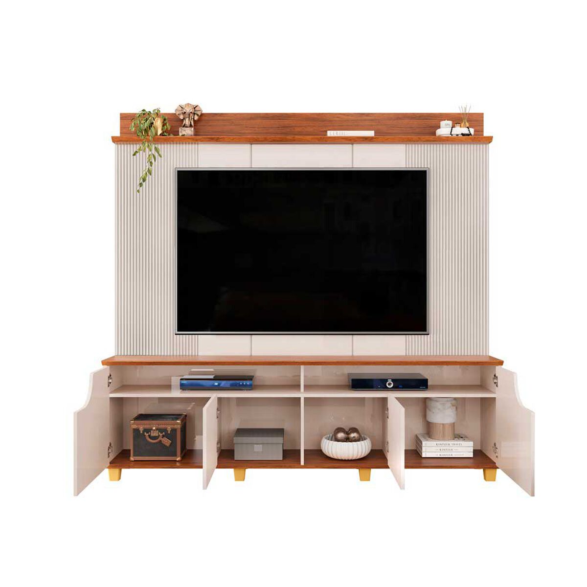 Home TV Altavision Gama Blanco y Café