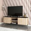 Rack TV Vekkahome Cartagen Hasta 75'' Café Negro