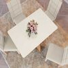 Comedor Yardas Roma 4 Sillas Off White