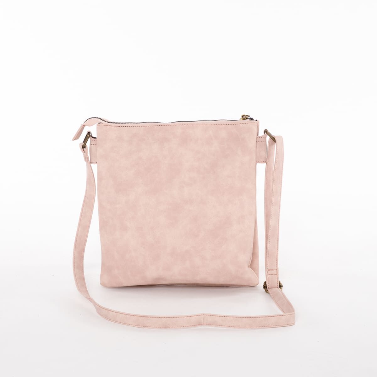 Cartera Cross Bag Mujer Rosa Eco Cuero Portman Club