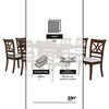 Juego de Comedor Zoy Home Holbox 8 Sillas Beige