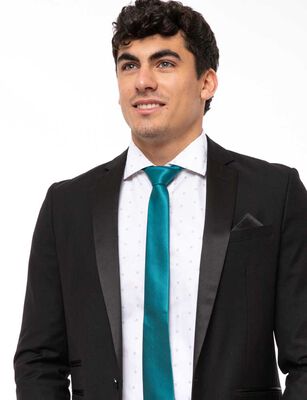 Imagen 2 del producto Corbata Slim Hombre Zibel Petroleo