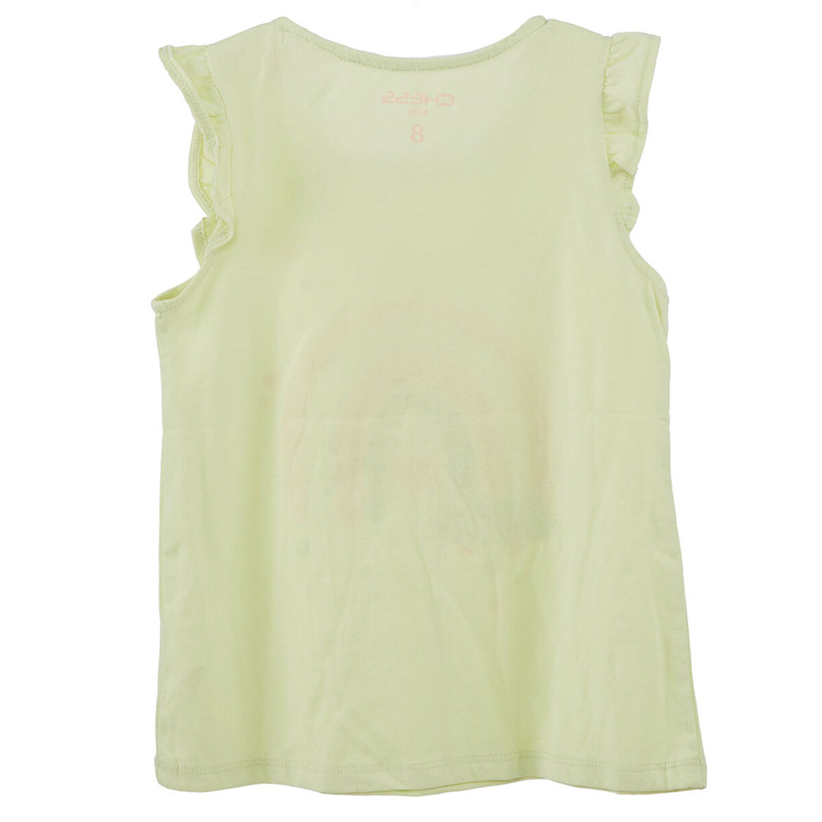 Polera Sin Manga de Algodón Niña Chess