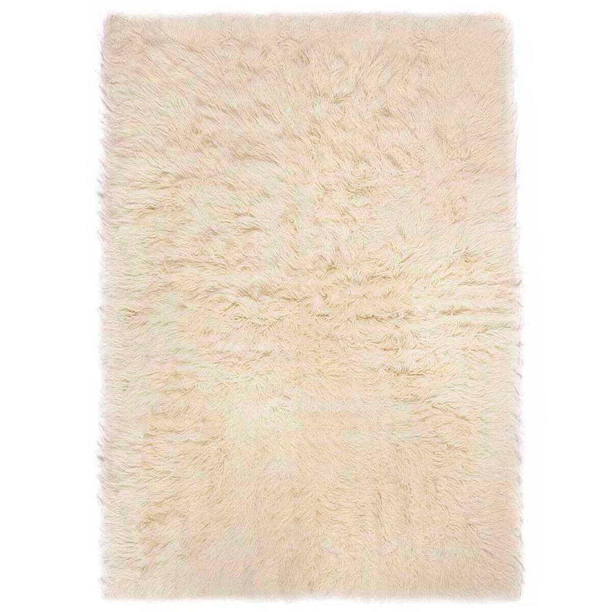 Alfombra de Pasillo DIB Flokati Blanco 140 x 200 cm