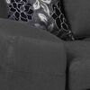 Sofá Elegant Detail Houston 3 Cuerpos Gris