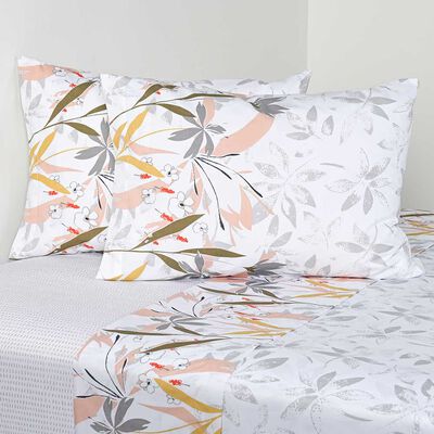 Imagen 1 del producto Juego de Sábanas Estampado Cannon 200 Hilos 2 Plazas Kiki