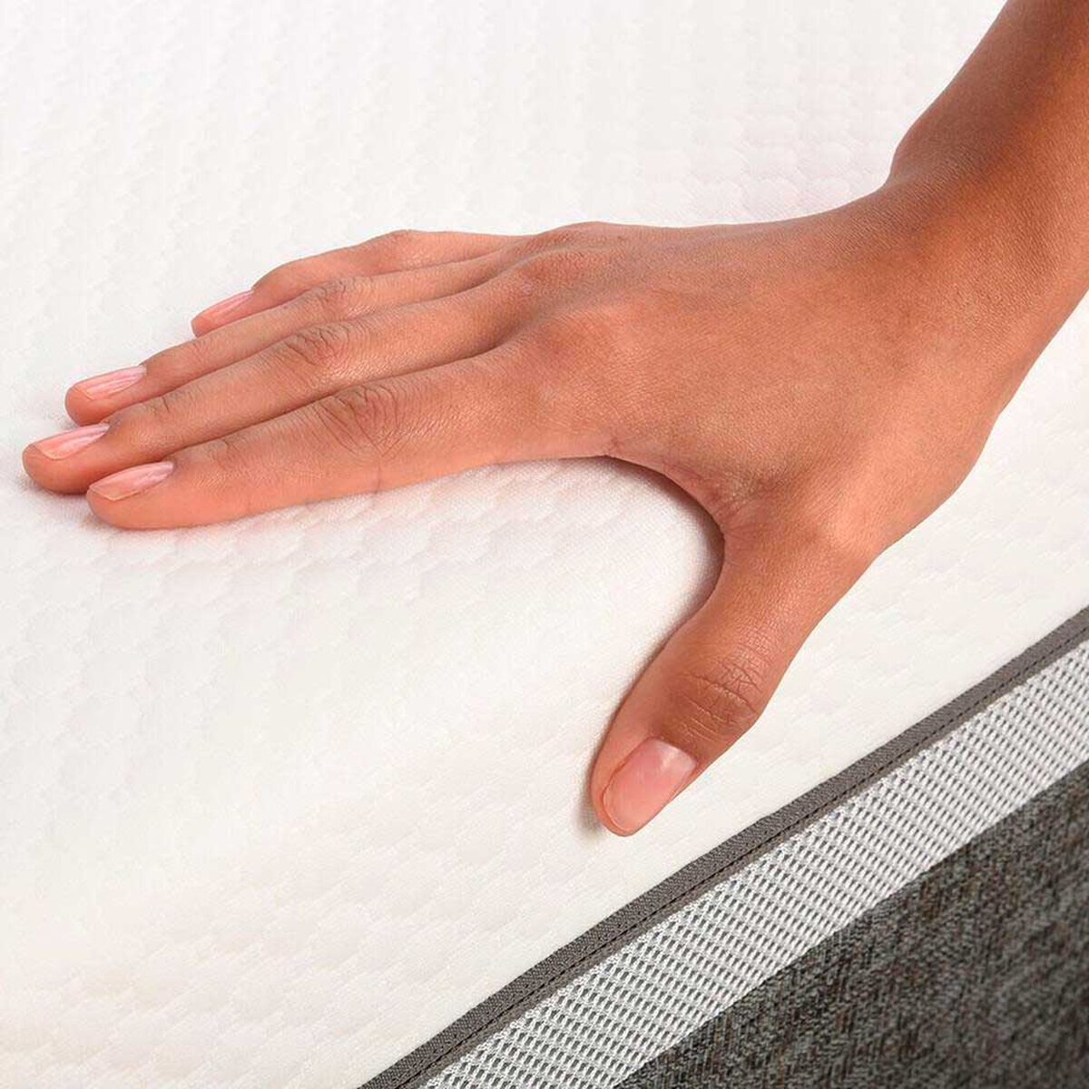 Cama Europea CIC Base Dividida 2 Plazas Ortopedic Advance + Respaldo New Villarrica