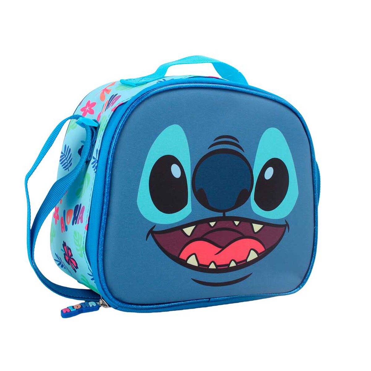Pack Mochila con Ruedas, Estuche y Lonchera Stitch