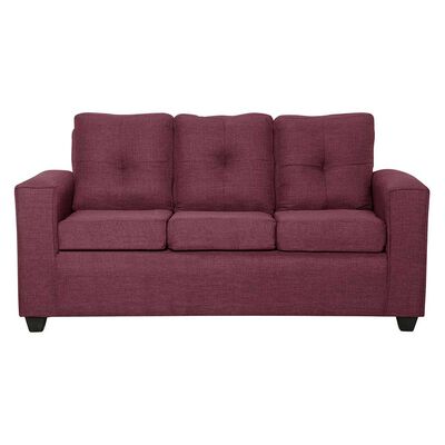 Imagen 2 del producto Juego de Living Black Factory Ranger Sofá 3 Cuerpos + Dos Sillones 1 Cuerpo Burdeo