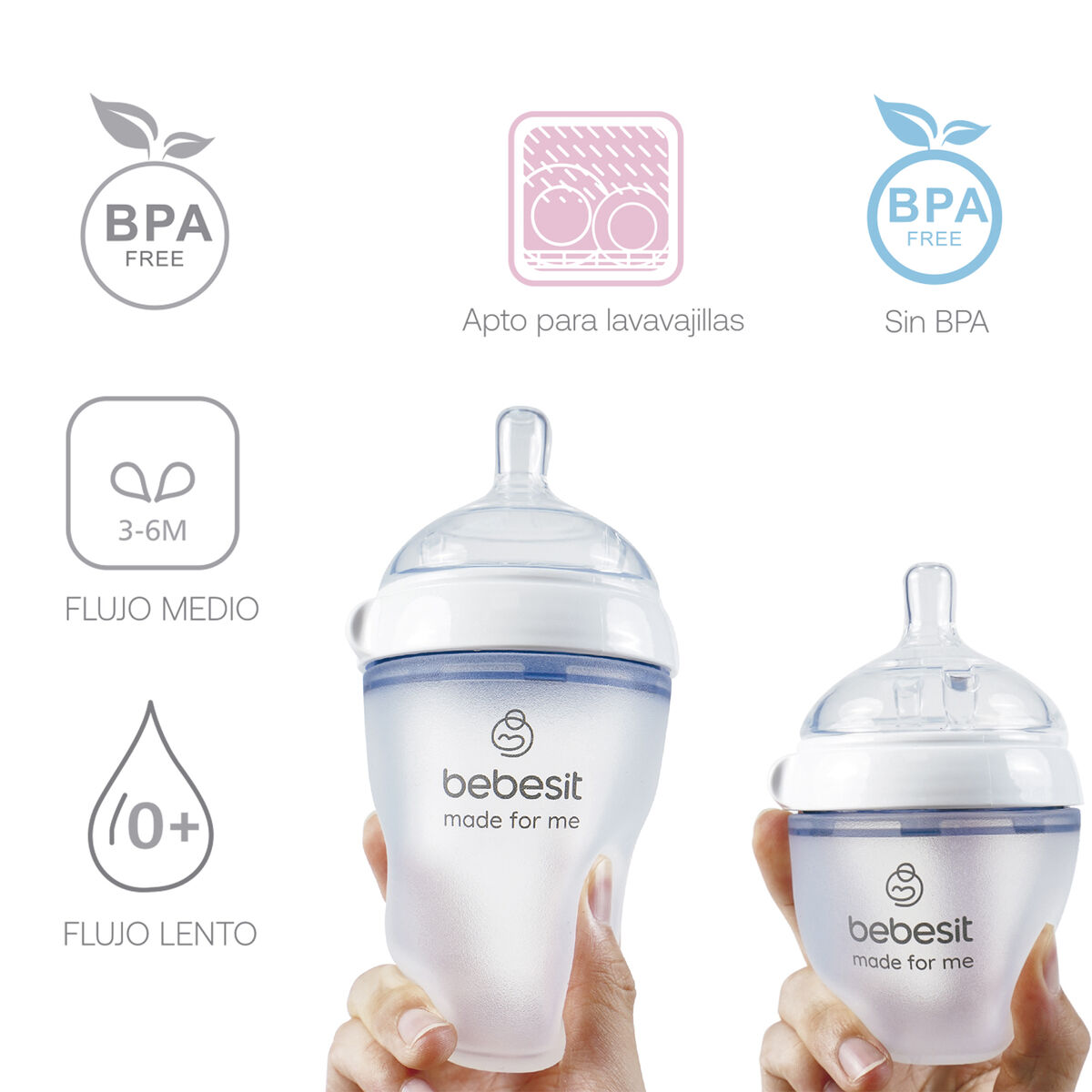 Set Mamadera Mycup Bebesit