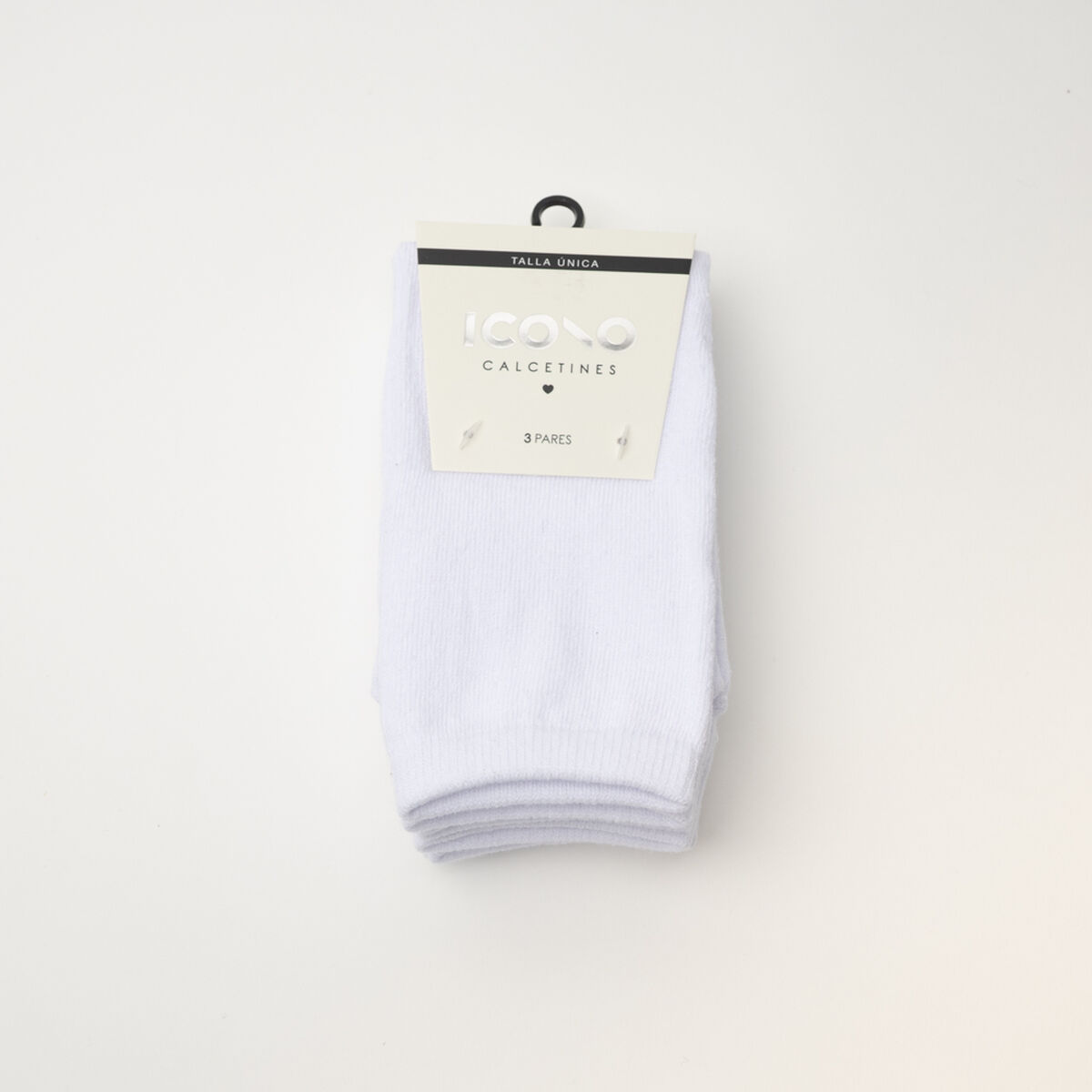 Pack 3 Calcetines Largo Mujer Icono