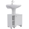 Combo Gabinete + Mueble Lavamanos + Optimizador Baño + Mueble Auxiliar  TuHome Big Bath