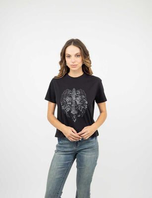 Imagen 1 del producto Polera Manga Corta Mujer Soviet Negro