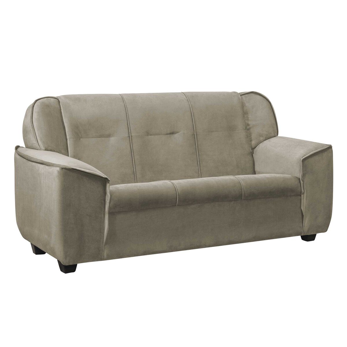 Juego de Living Innovamuebles Francia Sofá 3 Cuerpos + Sofá 2 Cuerpos Beige