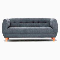 Sofá Barra Design Gracia 3 Cuerpos Gris