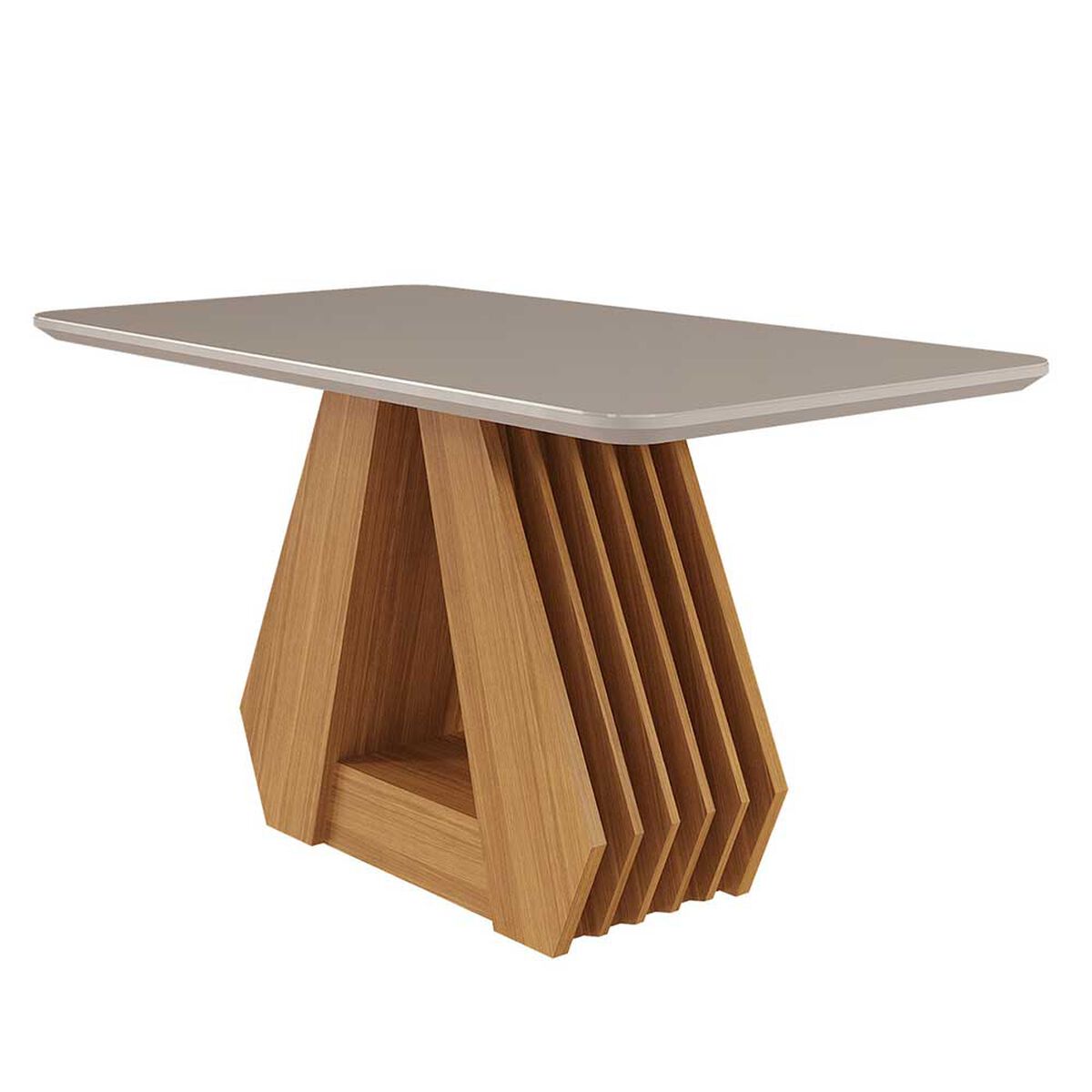 Juego de Comedor Decocasa Agata 4 Sillas Off White