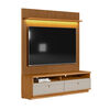 Home TV Di Poretti Design Ouro TV Hasta 75" Caf&eacute; Claro